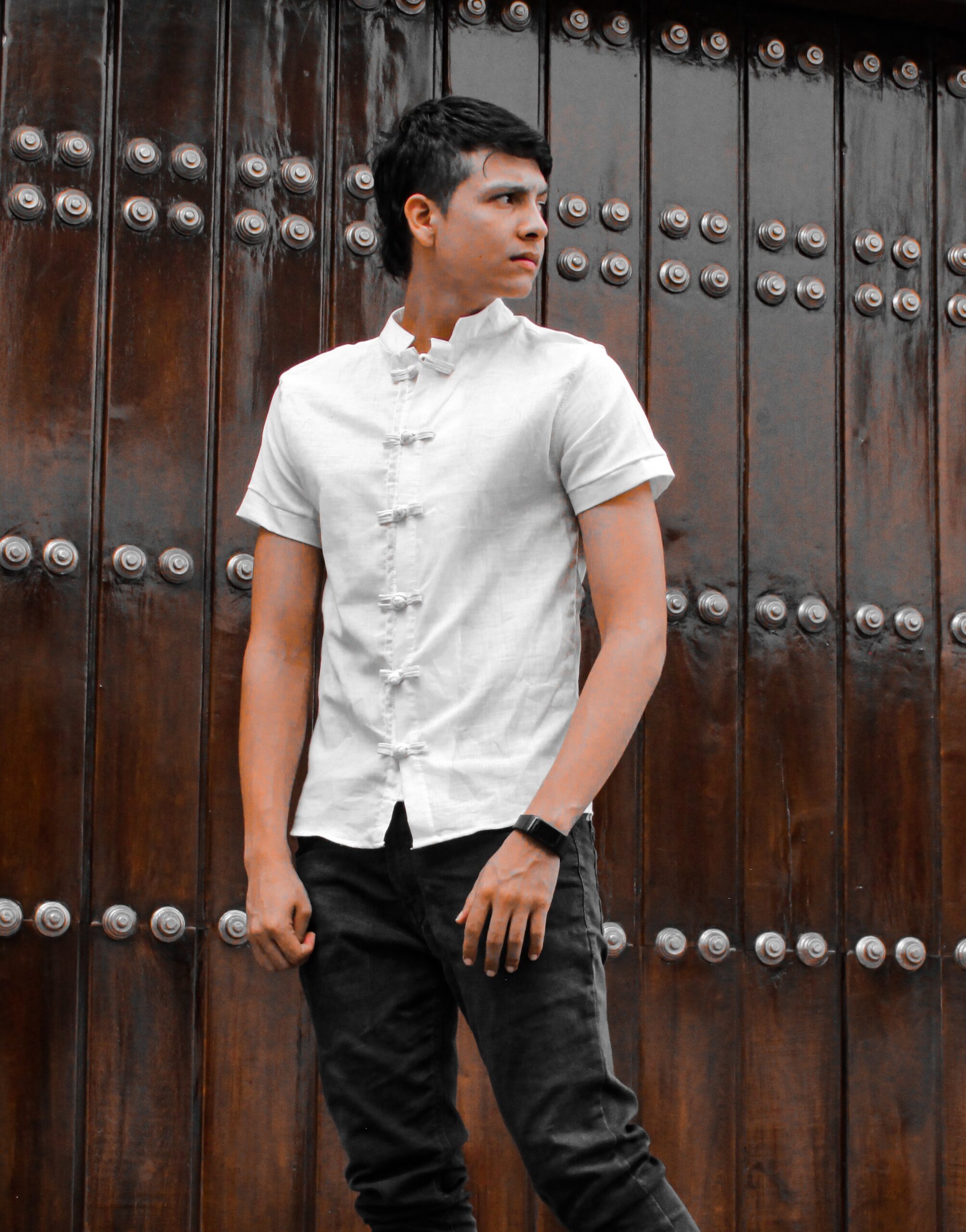 Camisa Anud Corta